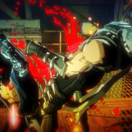 忍者の技は剣技がすべてではない、刀があるからこそ体術が生きる。サイボーグアームによるアッパーカットがリュウを吹っ飛ばす。