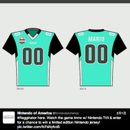 抽選で任天堂仕様の特製アメフトTシャツが当たる！「スーパーボウル 2014」をTViiで観戦しようキャンペーンが実施