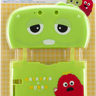 サイバーガジェット、ガチャピンの顔がキュートな3DS LL用「ガチャピン×ムック シリコンカバー」を2月7日に発売