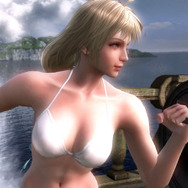 女性キャラ専用「三角ビキニ（白）」