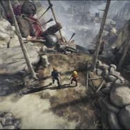 暗い遺跡から山岳地帯、雪原など、舞台はゆったりと広がっていく