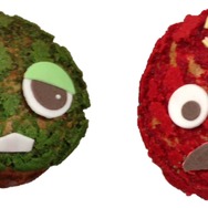 ガチャピンとムックをシュークリームに