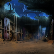 鉄の廟（地下）