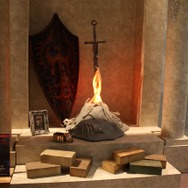 お馴染み篝火です!