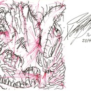 小林ゆうさんによるサインと「髪飾り」