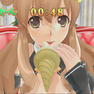 お口あ~ん(ソフトクリーム使用)