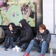 すでに長蛇の列 銀座ソニービルにてPlayStation 4先行販売手続き開始 ― 現場にはゲームガールズの姿も