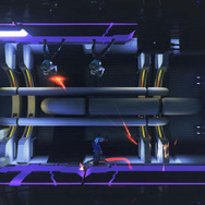 グラビトロンに近いエリアでは天地が逆転するなど、重力が歪む