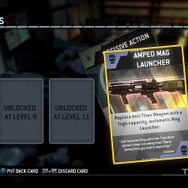 戦闘を繰り返していくうちにこのようなカードが増えていき、セットしておけば戦場でそれぞれにあった特典が使えます