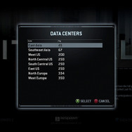 クラウドサーバーは自動で一番近いものが選ばれますが自分で選択することも可能