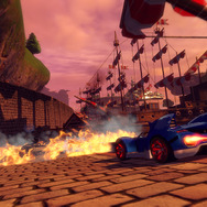 『ソニック＆オールスターレーシング TRANSFORMED』に登場コースはセガ作品がモチーフ ─ 『パンツァードラグーン』のコースも登場