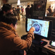 【BitSummit 14】ゲームプレイが演奏になる!?Leap Motionで操る『BREAKS LP』