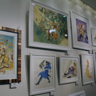 『ロマンシング 佐賀 LOUNGE』展示物&フードレポート ― 『サガ』のイラストレーター・小林智美さんお気に入りの原画はコレ