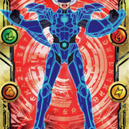 バンダイナムコ、『マジンボーン』を3DS向けに2014年秋発売 ― データカードダス筐体・ICカードと連動