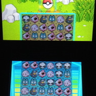 パズルは下画面の「トローゼボックス」にいるポケモンをタッチしてスライドさせ、3匹以上そろえて消すのが基本。ステージに現れる野性のポケモンを攻撃して、「トローゼ」できればステージクリア