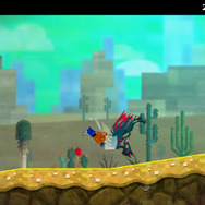 2D横スクロールアクション『覆面闘士』PS3/PS Vitaに登場 ― プロレス技を駆使して大統領の娘を助け出せ