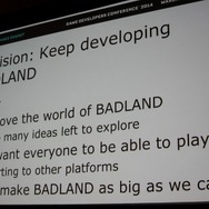 【GDC 2014】美麗グラフィックのアクションゲーム『BADLAND』はどうやって収益を伸ばしていったのか