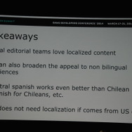 【GDC 2014】「中南米は一つ！」は幻想！？知られざるスペイン語圏のローカライズ事情