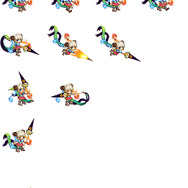 熊本の魔法少女「有明リンカ」のドット絵。かわいいです!