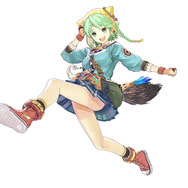 「シャルロッテ・エルミナス」3Dモデル