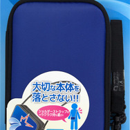 3DSLL用 おでかけショルダーポーチ(ブルー) パッケージ