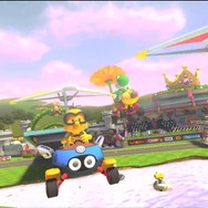 『マリオカート8』予告映像第4弾、新しくなったレインボーロードを舞台にジュゲムやメタルマリオが疾走