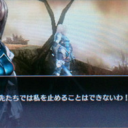 美しき女性剣士「フレイヤ」(※iPhone撮影画像)