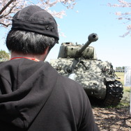 陸上自衛隊土浦駐屯地で戦車と一緒にお花見をしてきた