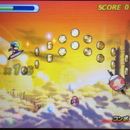 敵に接触してしまうと画面上に表示されたライフゲージが減少し、ゲージがゼロになるとゲームオーバー