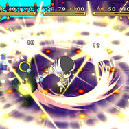 天使形態で戦闘