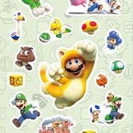 ぷくっと盛り上がるマリオのシール「ぷくっとしーる」が登場