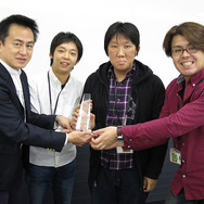 ゲームフリーク「ソリティ馬」　開発部：田谷正夫氏、小幡敏宏氏、一之瀬剛氏