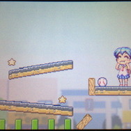 「ひまわり」は画面の左下にあるスタートボタンを押すと歩き出し、アイテムを見つけると色々な行動を起こす