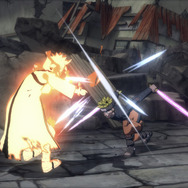 『ＮＡＲＵＴＯ－ナルト－ 疾風伝 ナルティメットストームレボリューション』1人用モード「忍界武闘祭」で4人の忍が乱戦