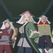 『ＮＡＲＵＴＯ－ナルト－ 疾風伝 ナルティメットストームレボリューション』1人用モード「忍界武闘祭」で4人の忍が乱戦