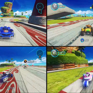 『ソニック＆オールスターレーシング TRANSFORMED』最大10人まで楽しめるオンライン対戦などの最新情報をピックアップ