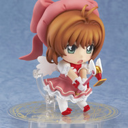 ねんどろいど400種類目は「カードキャプターさくら」の木之本桜、翔のシーンも再現可能