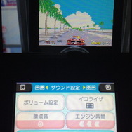 「ムービング筐体」に「BGMテスト」など、「セガ3D復刻プロジェクト」シリーズの伝統ともいえる充実のオプション設定