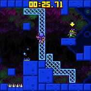 ページをめくるようなアクション（フリップ）を駆使してステージクリアを目指す