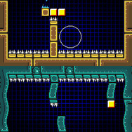 『マイティー フリップ チャンプ』『マイティー ミルキー ウェイ』2作の頭脳派2DパズルアクションがDSiウェアに登場