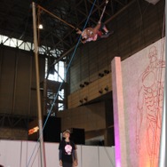 【ニコニコ超会議3】心臓を捧げよ！第2525期訓練兵団入団試験ー実際に“立体機動”を体験