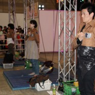 【ニコニコ超会議3】心臓を捧げよ！第2525期訓練兵団入団試験ー実際に“立体機動”を体験