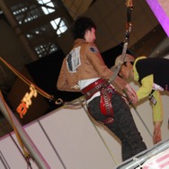 【ニコニコ超会議3】心臓を捧げよ！第2525期訓練兵団入団試験ー実際に“立体機動”を体験