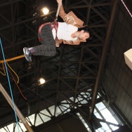 【ニコニコ超会議3】心臓を捧げよ！第2525期訓練兵団入団試験ー実際に“立体機動”を体験