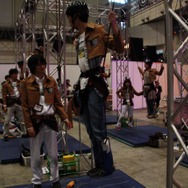 【ニコニコ超会議3】心臓を捧げよ！第2525期訓練兵団入団試験ー実際に“立体機動”を体験