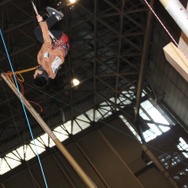 【ニコニコ超会議3】心臓を捧げよ！第2525期訓練兵団入団試験ー実際に“立体機動”を体験