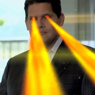 目からビーム！