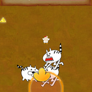 トラに捕まらないように宝石を集めろ！