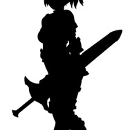 主人公シルエット・女性