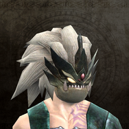 黒の騎士の仮面